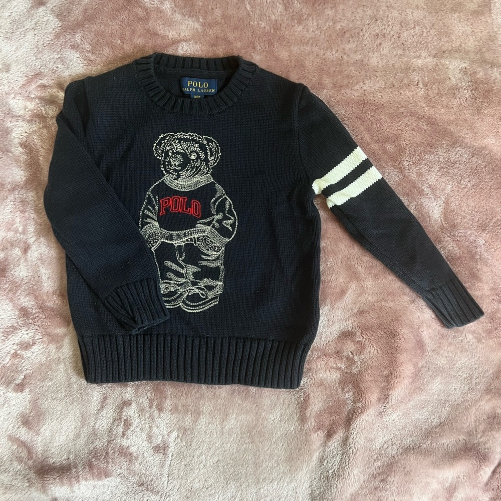 Toddler boy “Ralph Lauren” sweater
